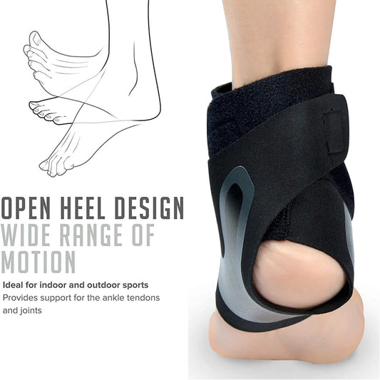 Ankle Brace Support Compression Sleeve Plantar Fasciitis Pain Relief Foot Wrap